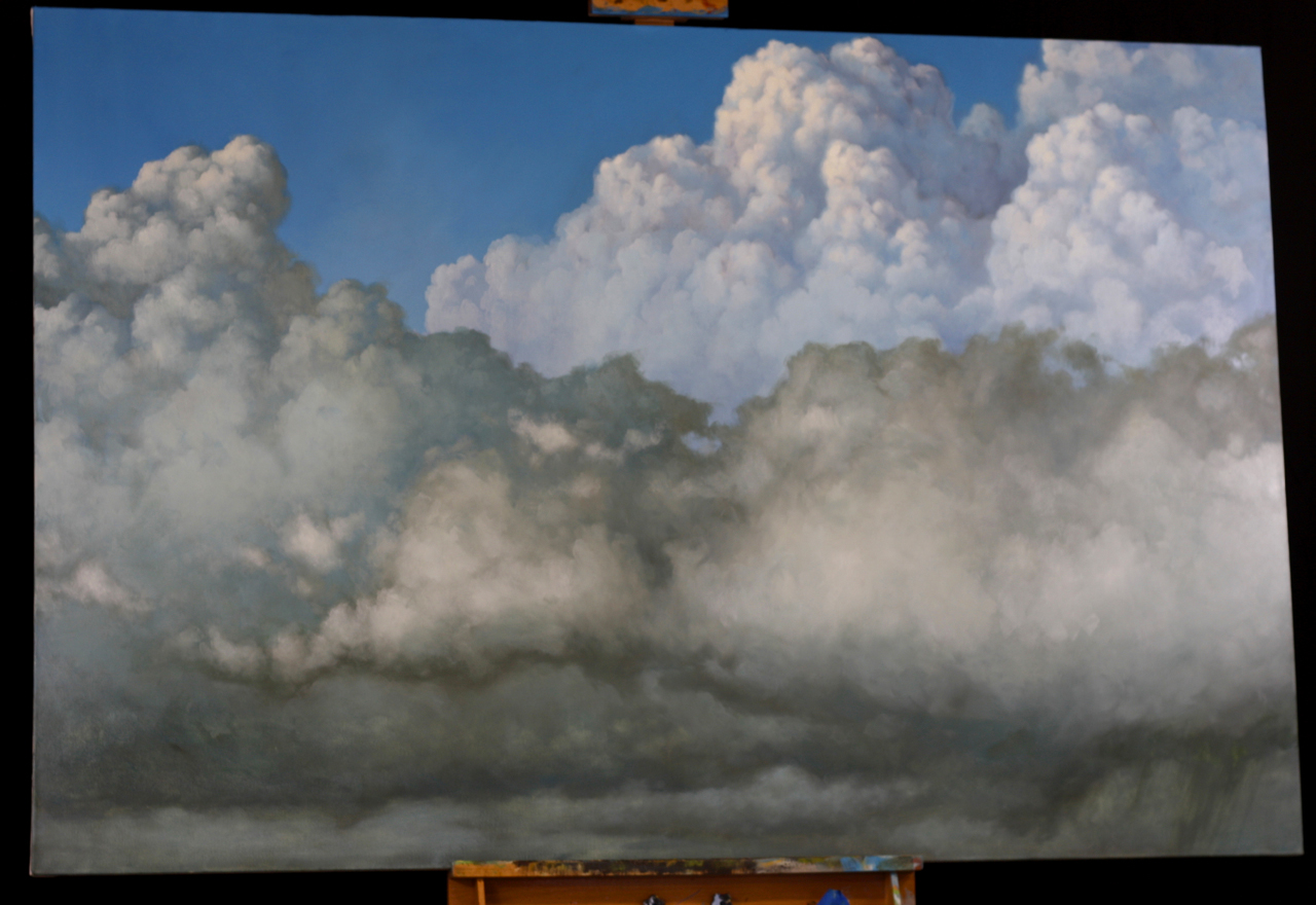 Using liquin to create more effective clouds