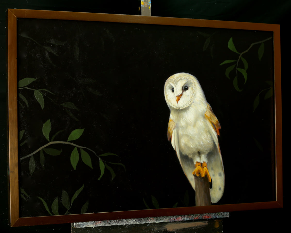 White Owl Night - An Acrylic Painting Lesson | Tim Gagnon Studio